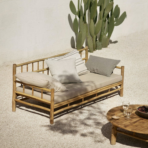 Bamboo outdoor lounge sofa by Tine K home