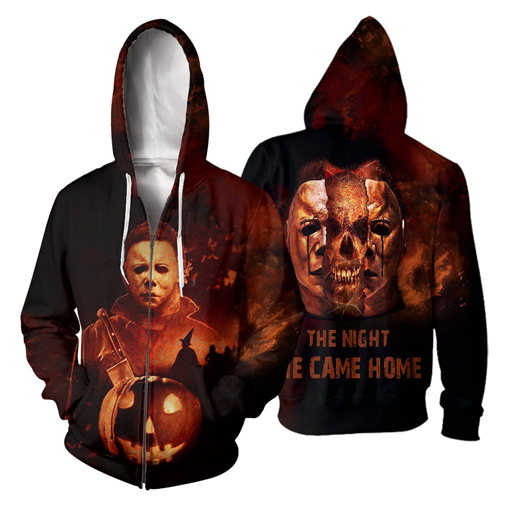 michael myers 3d hoodie