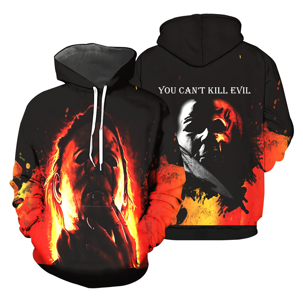 michael myers 3d hoodie