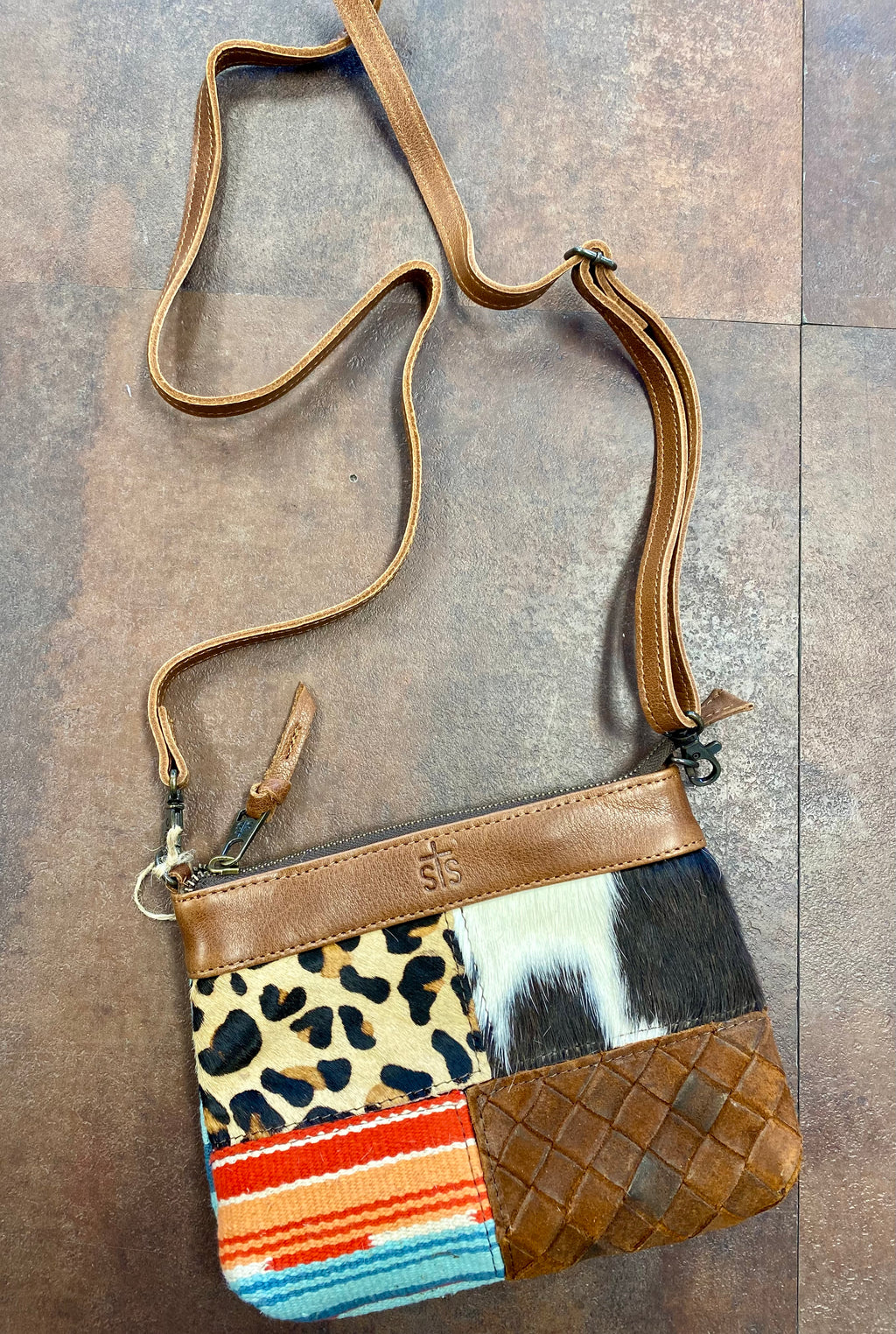 Up Cycled LV Wallet- Leopard Cowhide – Stars and Studs Boutique