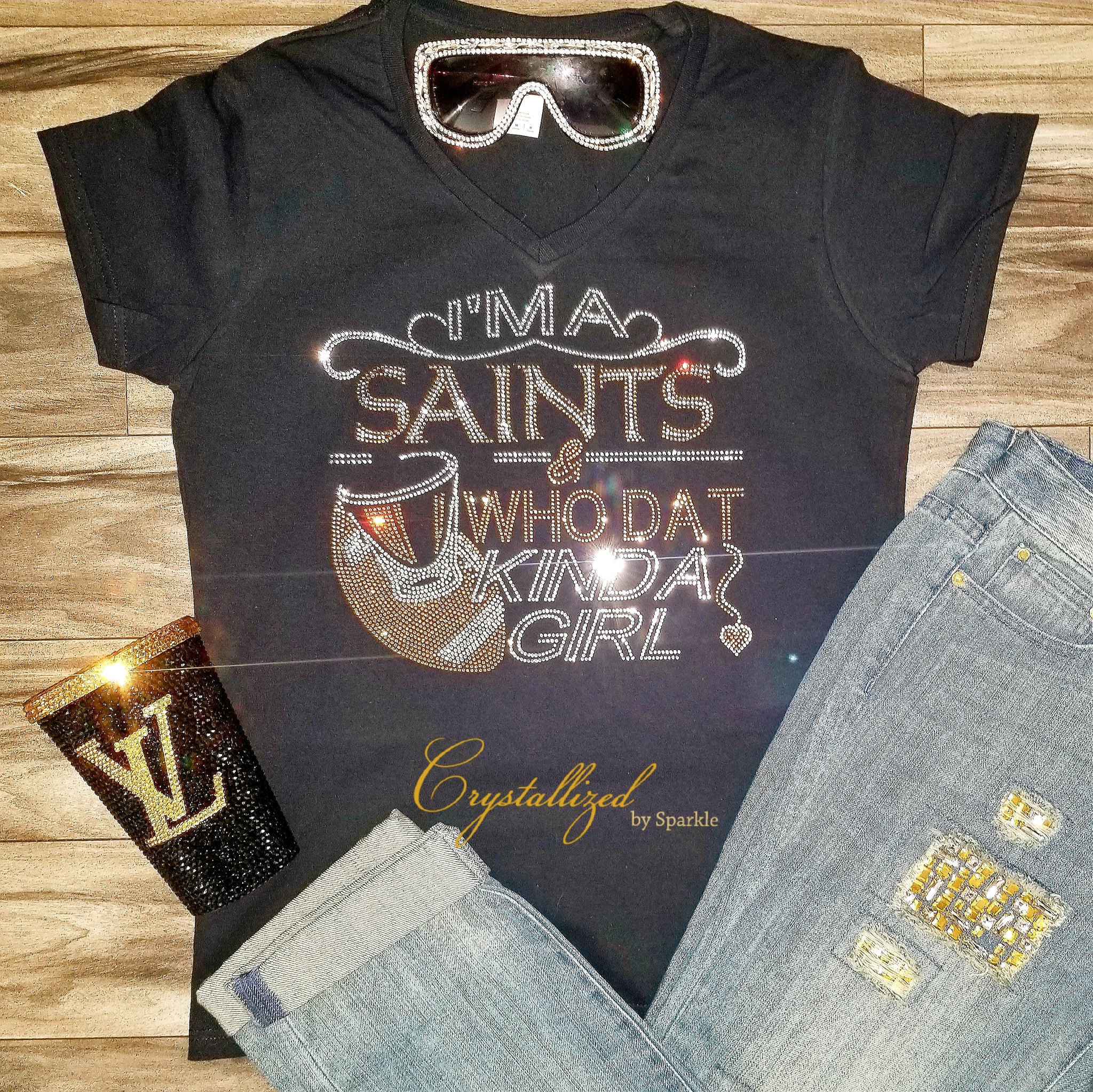 saints bling shirts