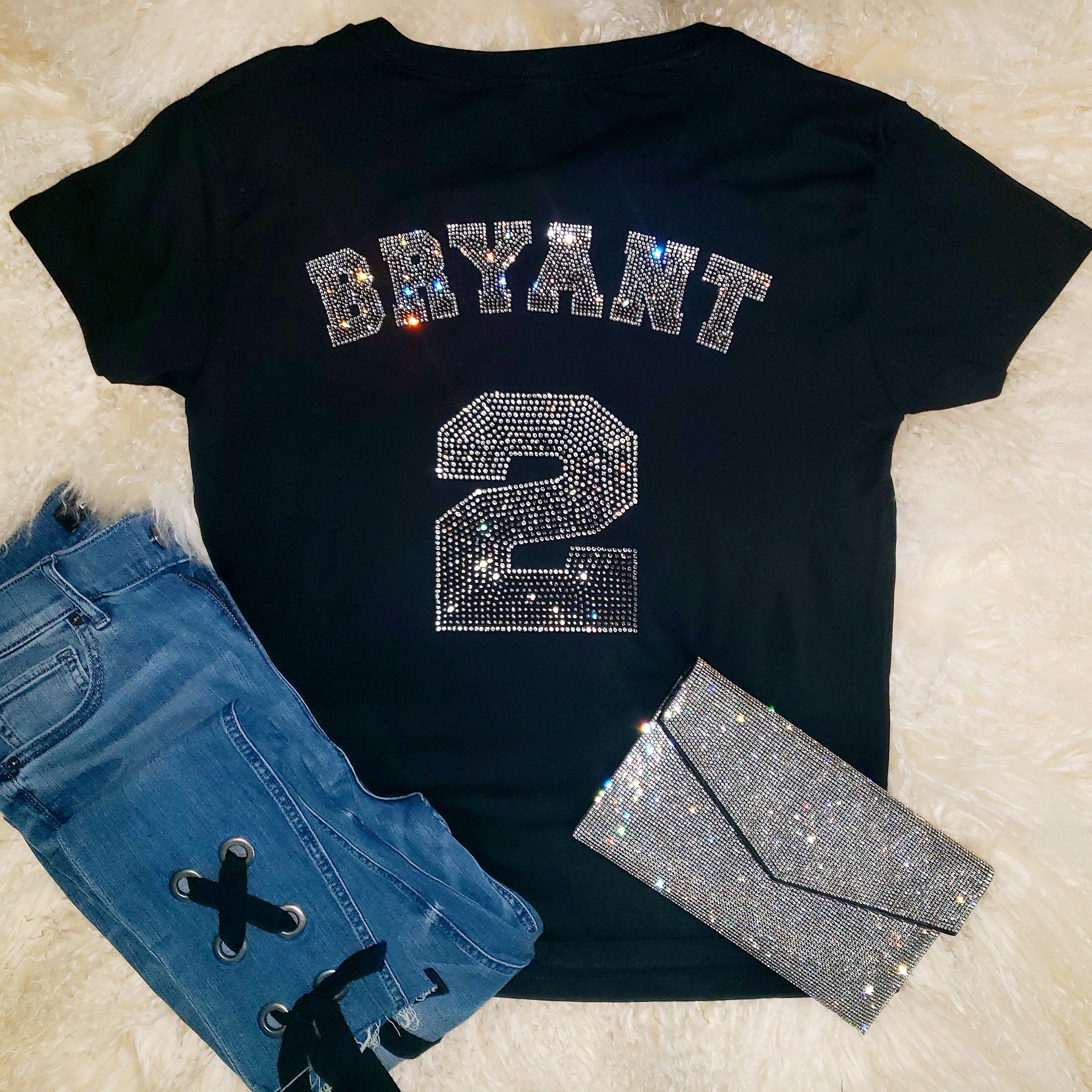 Gianna Bryant Mambacita Rhinestone Tee – Crystallized By Sparkle