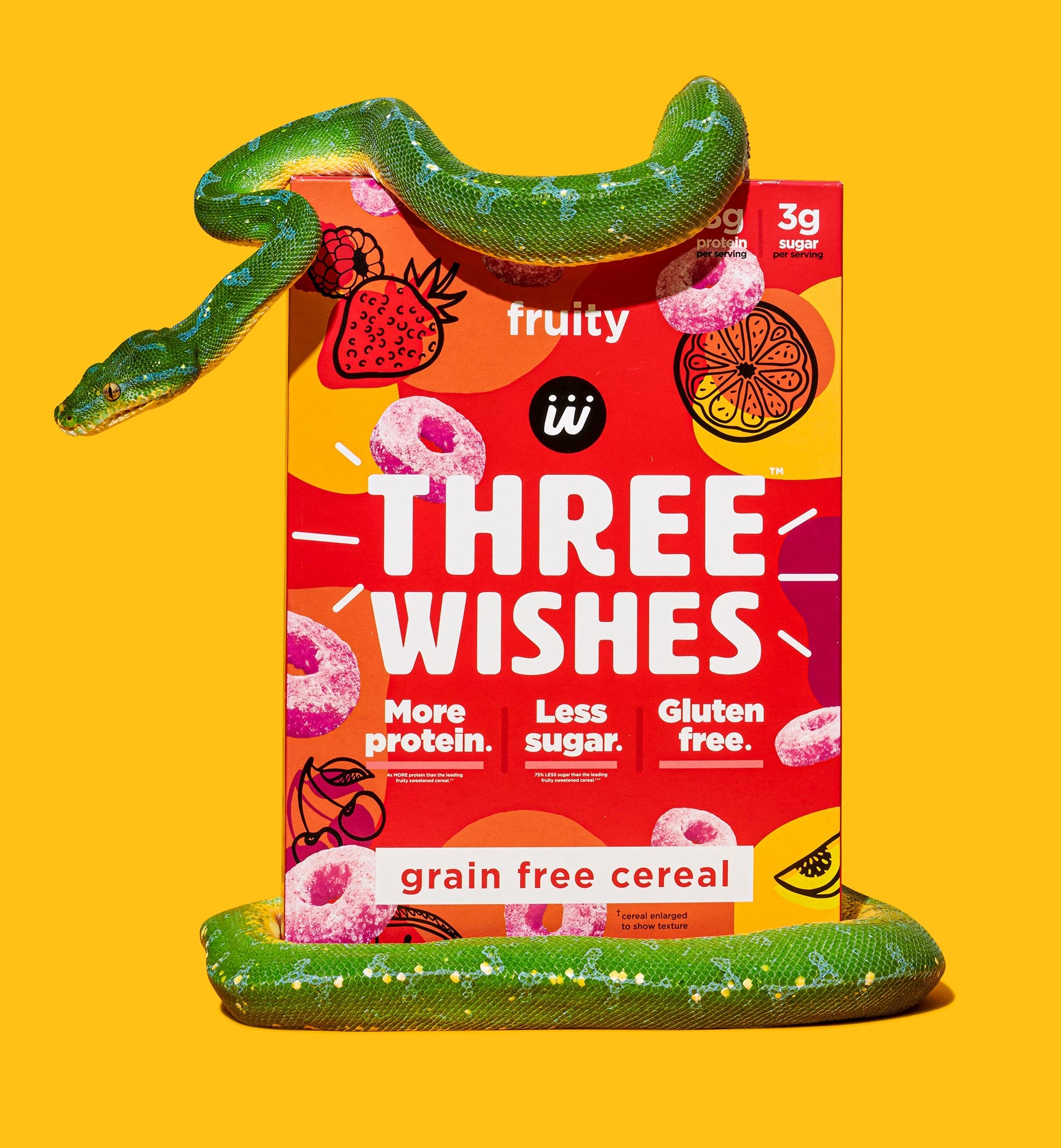Three Wishes - Cereal Cinnamon Gluten Free - Case of 6-8.6 oz
