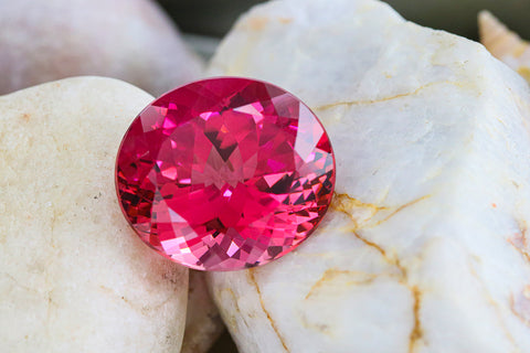 Magnificent 32.36 CT Pink Tourmaline from Brazil