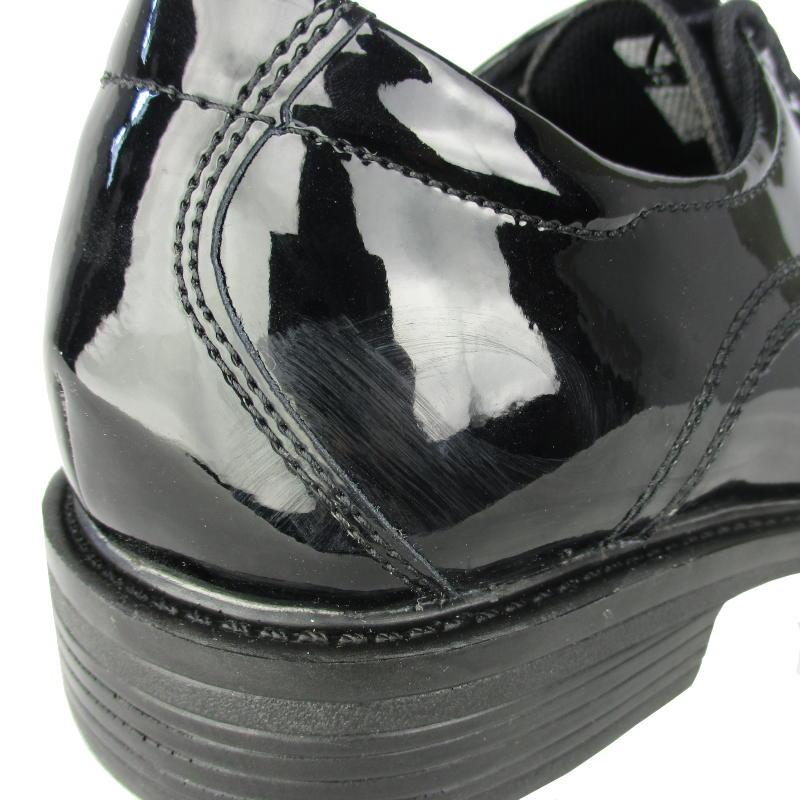 high gloss parade boots