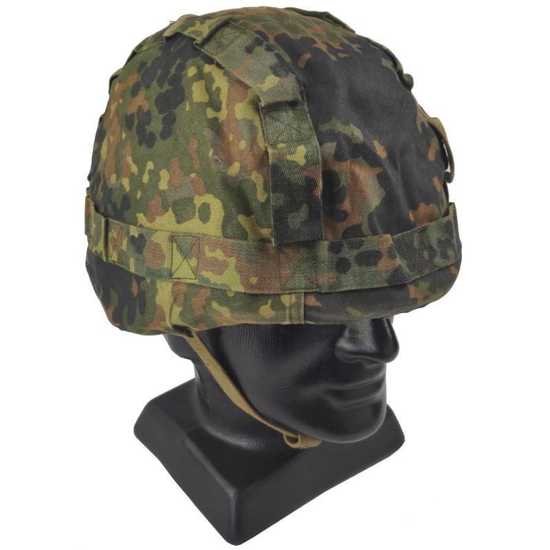 German Army Reversible Flecktarn Helmet Cover Army And Outdoors