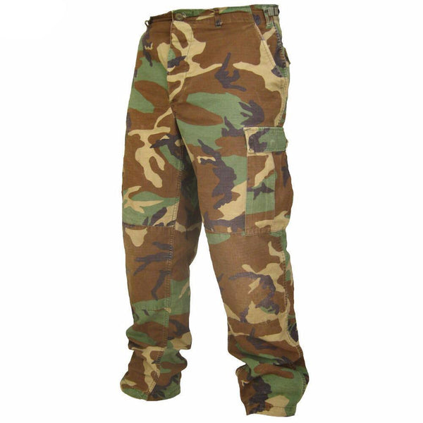 Digital Woodland Camouflage  Kids Military BDU Pants  Galaxy Army Navy