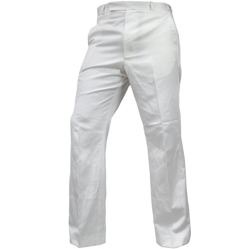 British Navy White Pants - Straight Leg