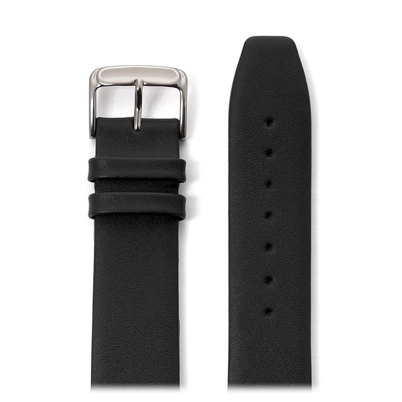 mens black leather watch bands