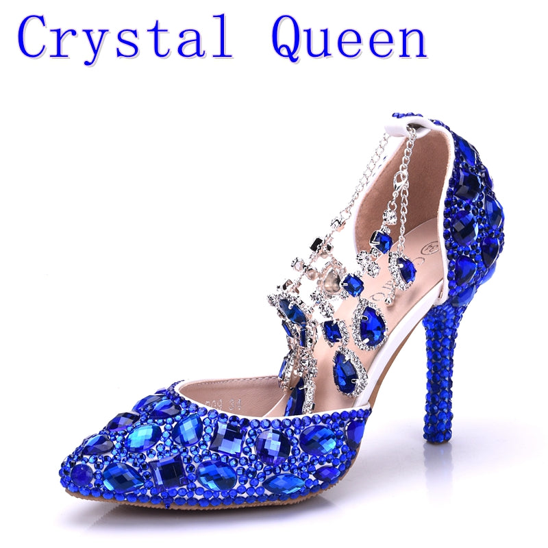 crystal queen shoes