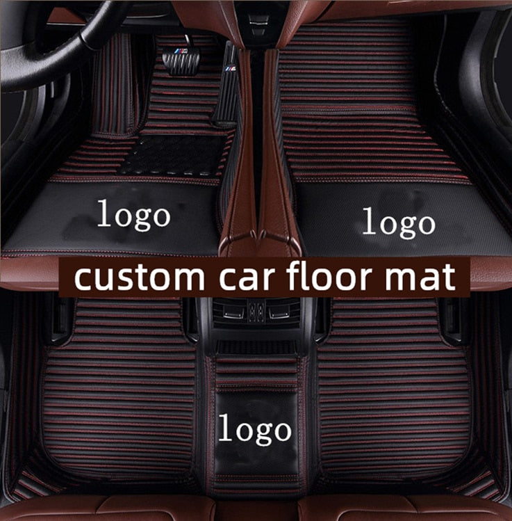 Car Floor Mats 3 Row Liner Set For 2015 2016 2017 2018 2019