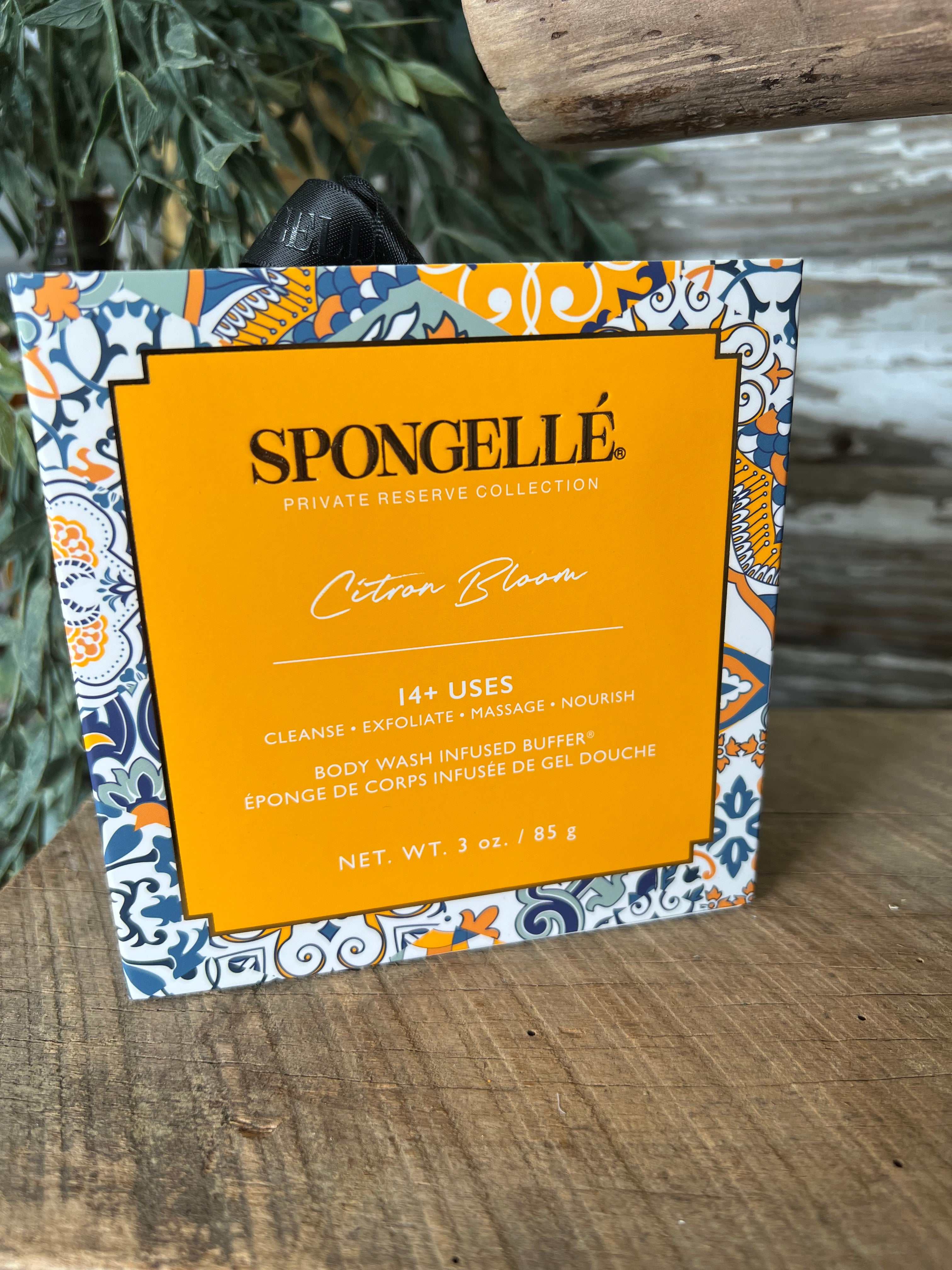 Spongellé - Citron Bloom Boxed Flower