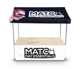 Custom Printed Trade Stand for Rugby Clubs