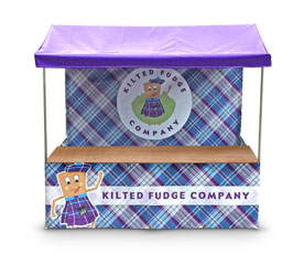 Branded Shelter for Street Food