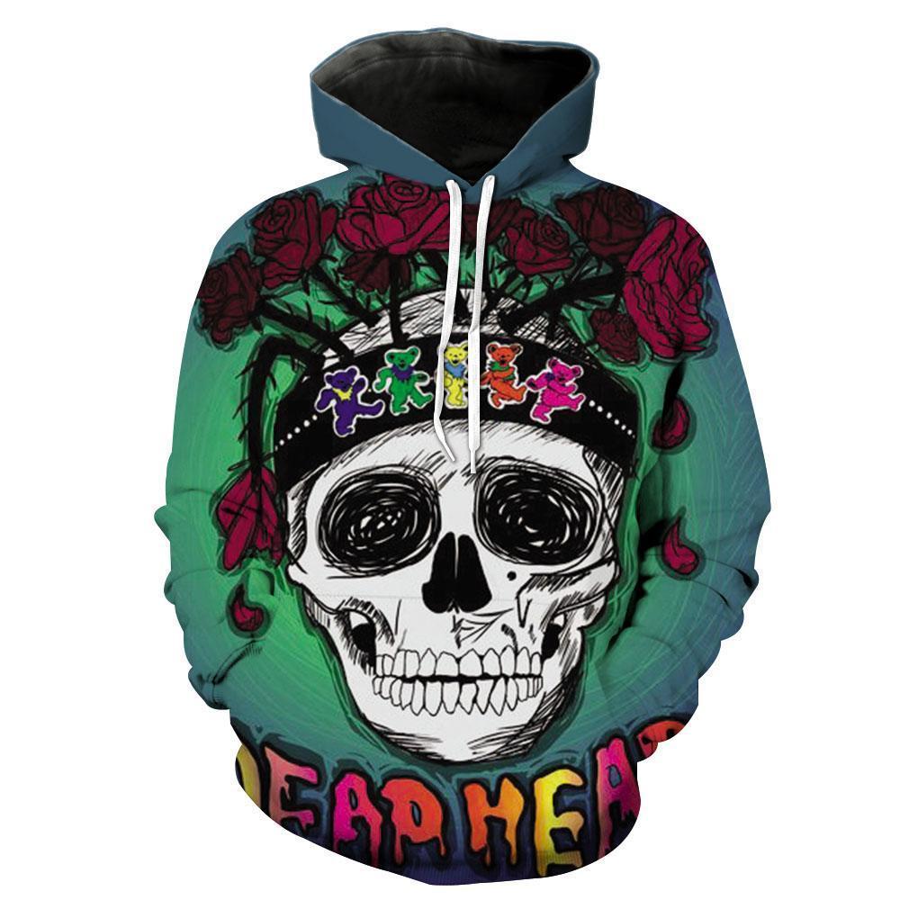 grateful dead 3d hoodie