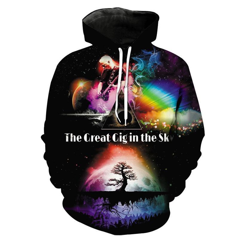 3d pink floyd hoodie