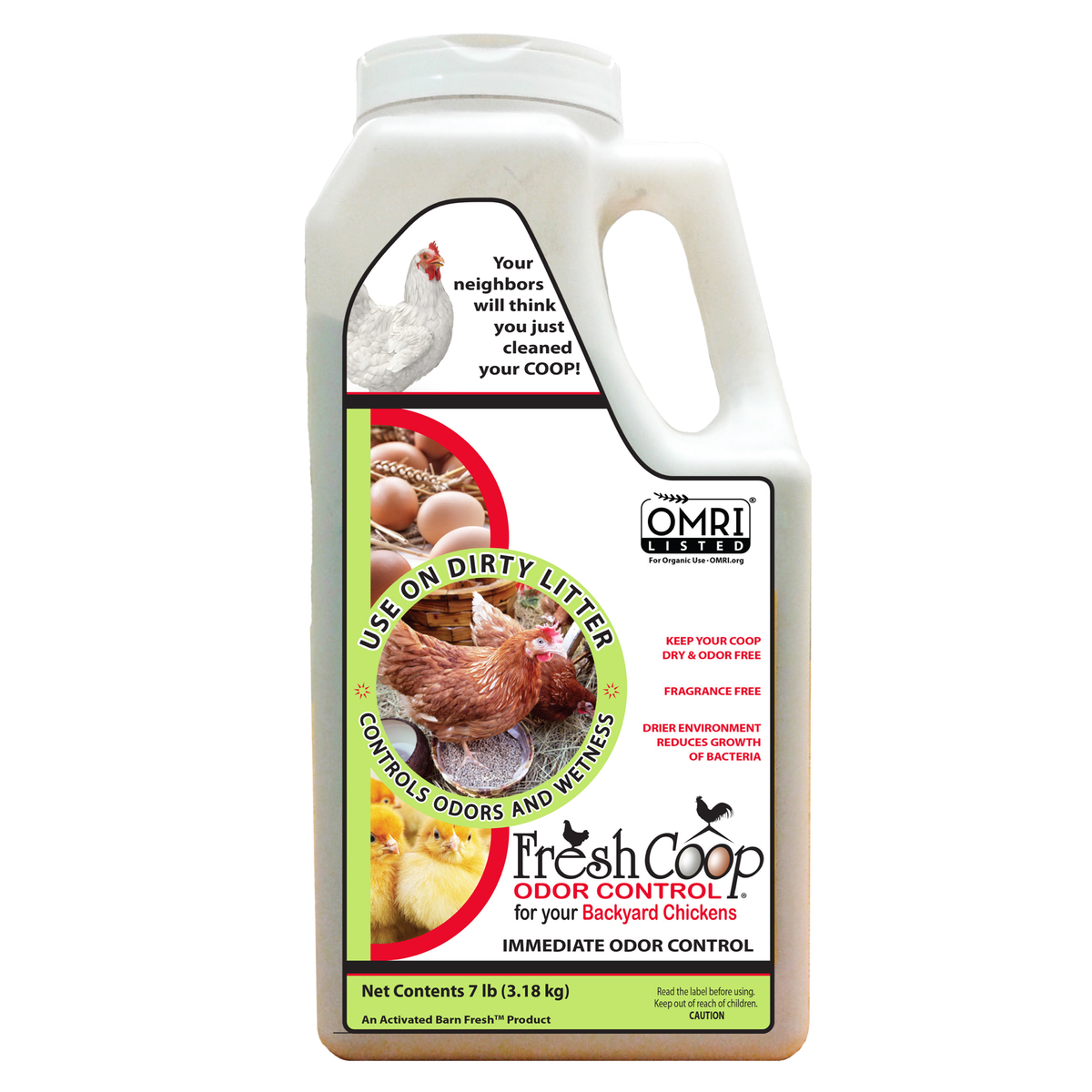 Fresh Coop Chicken Odor Control and Eliminator for Backyard Chickens