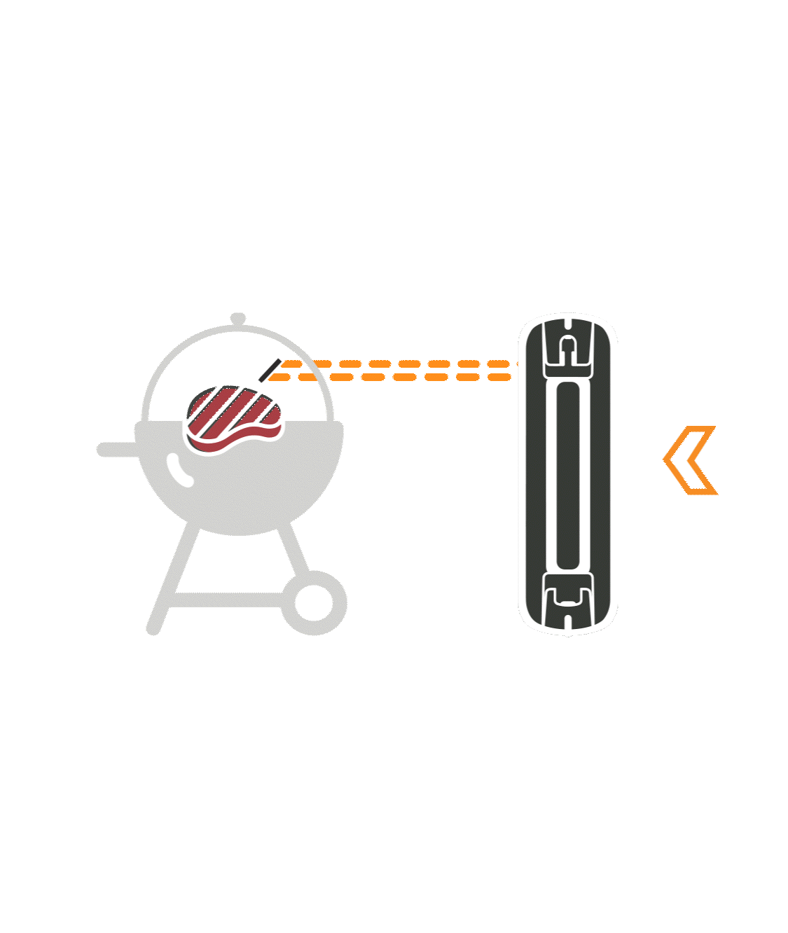 MeatStick 4 Up to 164 Feet Range
