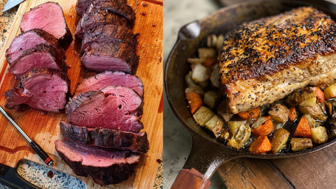 Juicy Beef And Pork Roasts