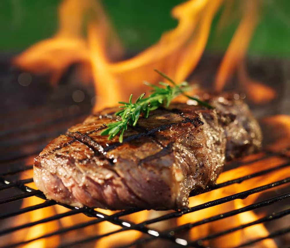 Grilling guide with MeatStick