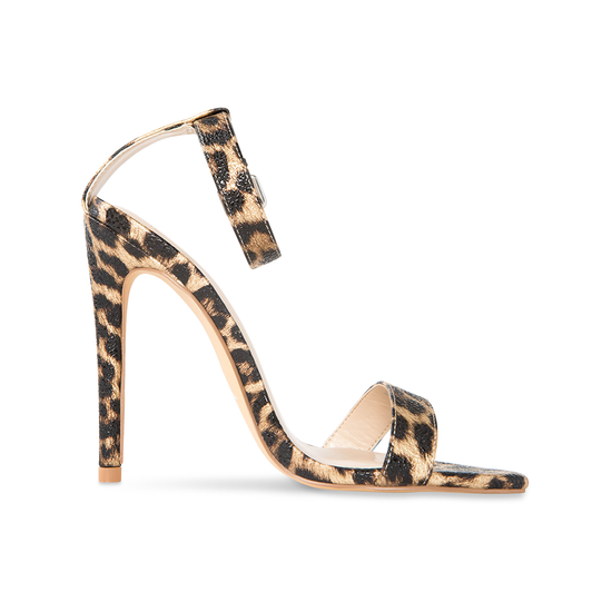 Michael Michael Kors 9 M Leopard Calf Hair Leather Open Toe Pumps Sandals  Heels | eBay