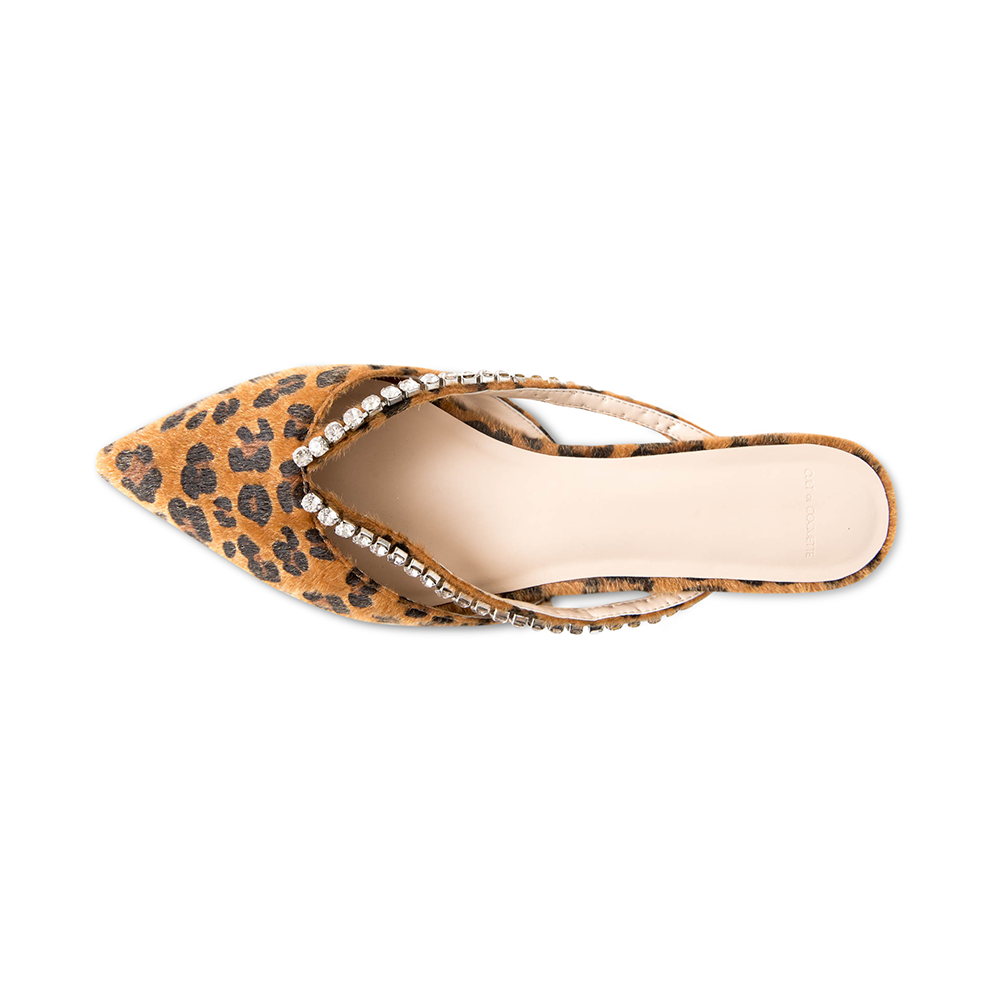 vegan leopard flats