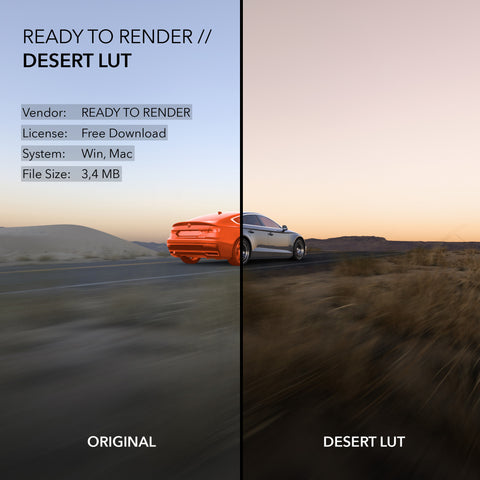 DESERT LUT // Free Download
