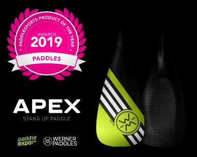 Werner Paddles Apex wins Best Paddle award at Paddle Expo 2019.