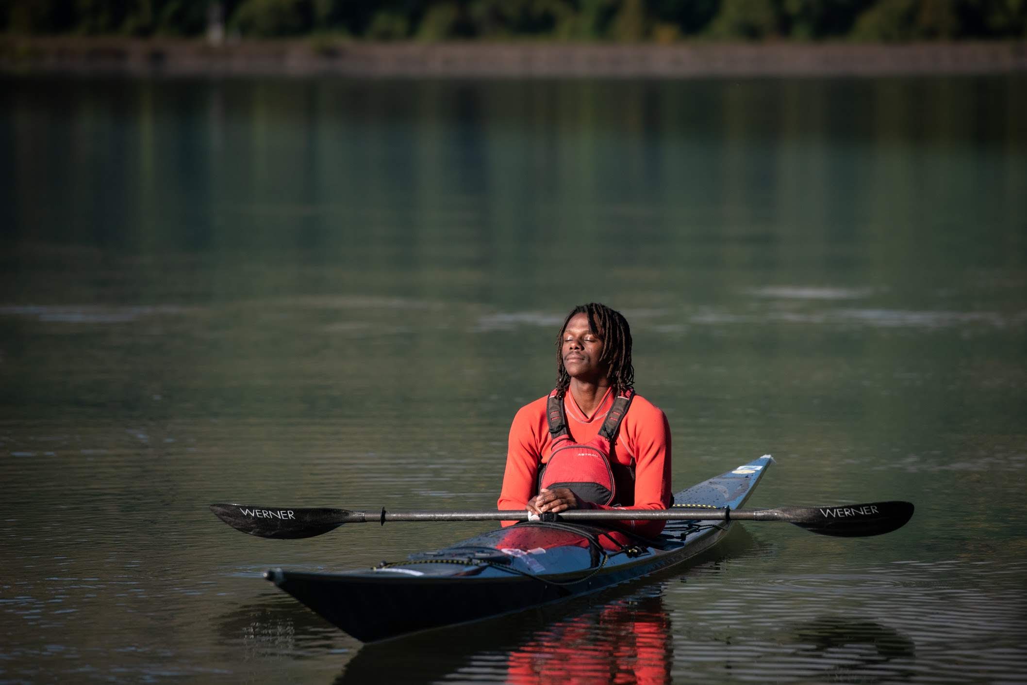 Chev Dixon tranquility on the water.