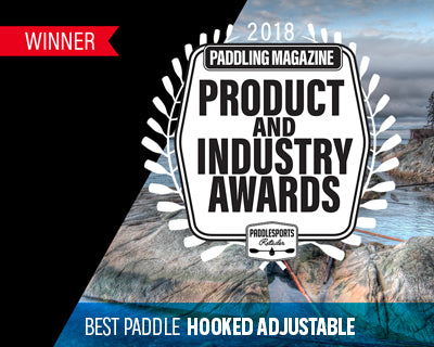 Hooked Adjustable wins Best Paddle for Paddlesports Retailer 2018