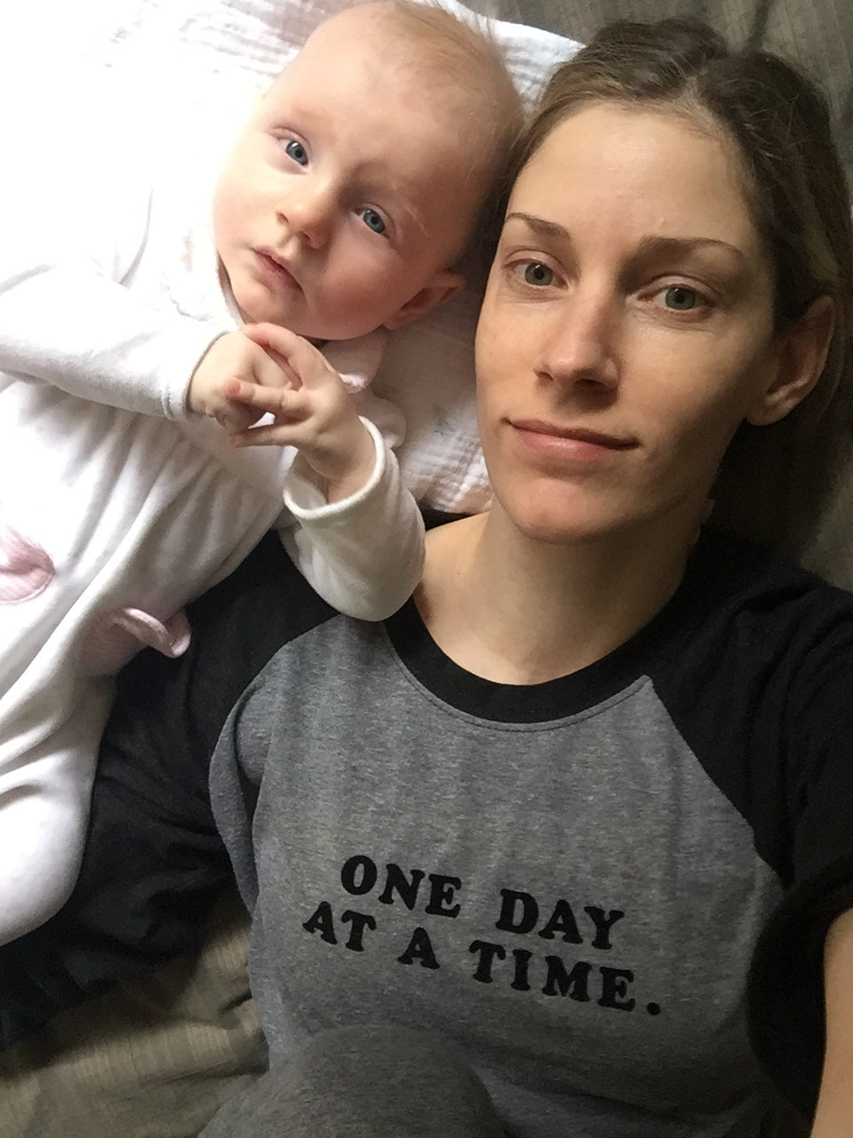 Sarah Weeger and daughter Hudson in 2018