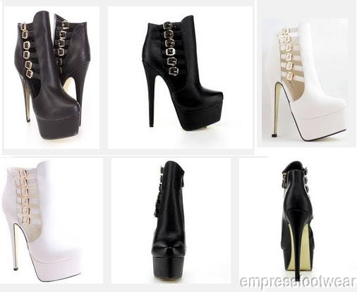 platform stiletto booties