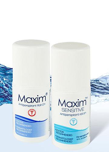 Best Treatment For Excessive Sweating | Maxim® Antiperspirant Roll-On
