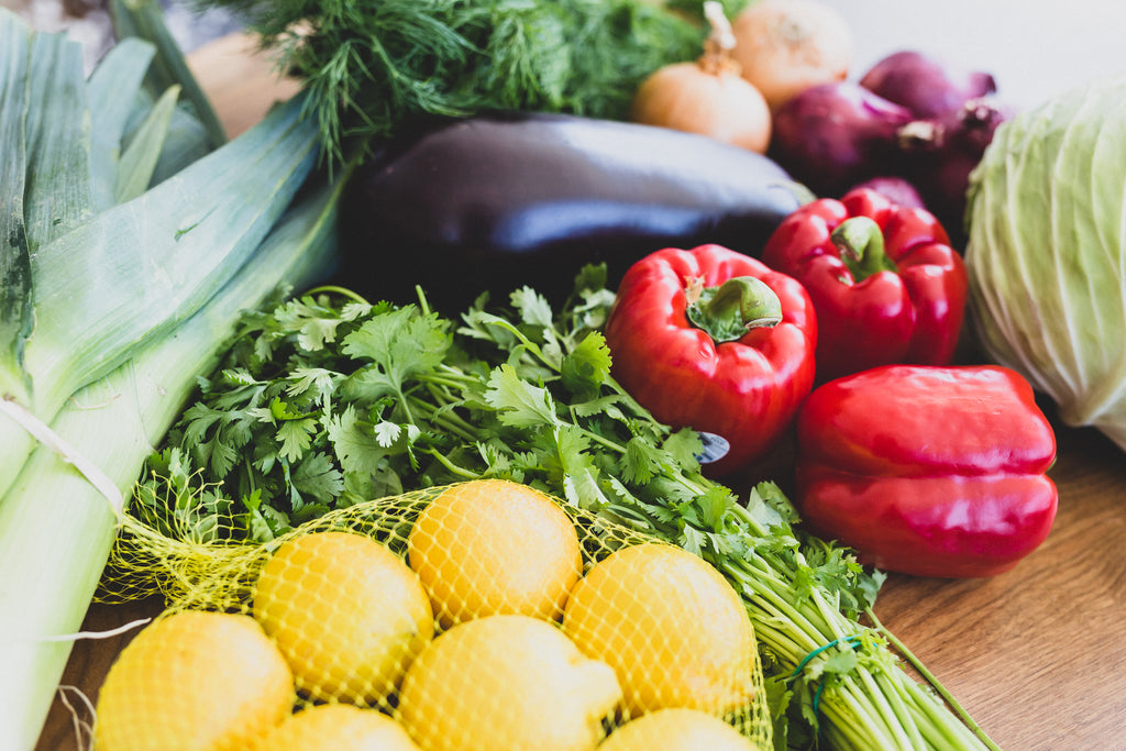 Ingredients for our cook day