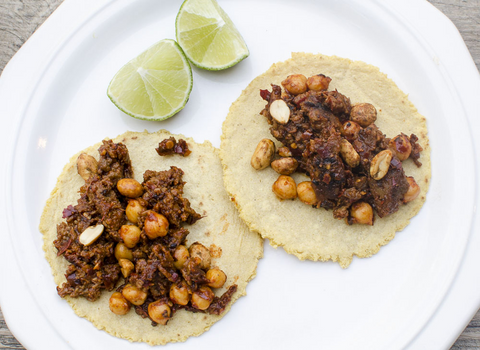 seitan tacos