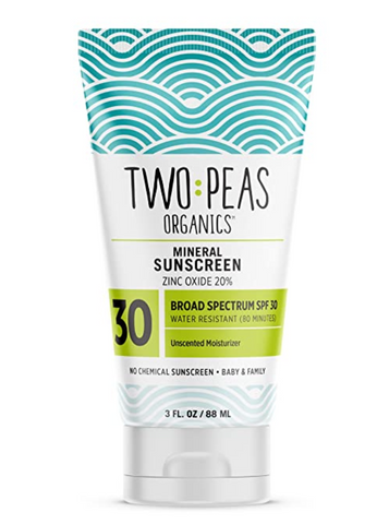 Two Peas Organics  Sunscreen Lotion