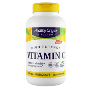 Vitamin C 1 000mg Non Gmo Healthy Origins Usa