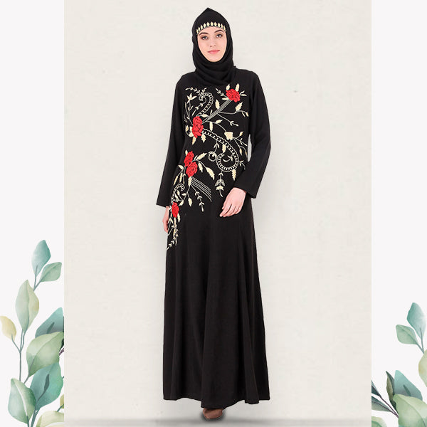 Embroidered Abaya