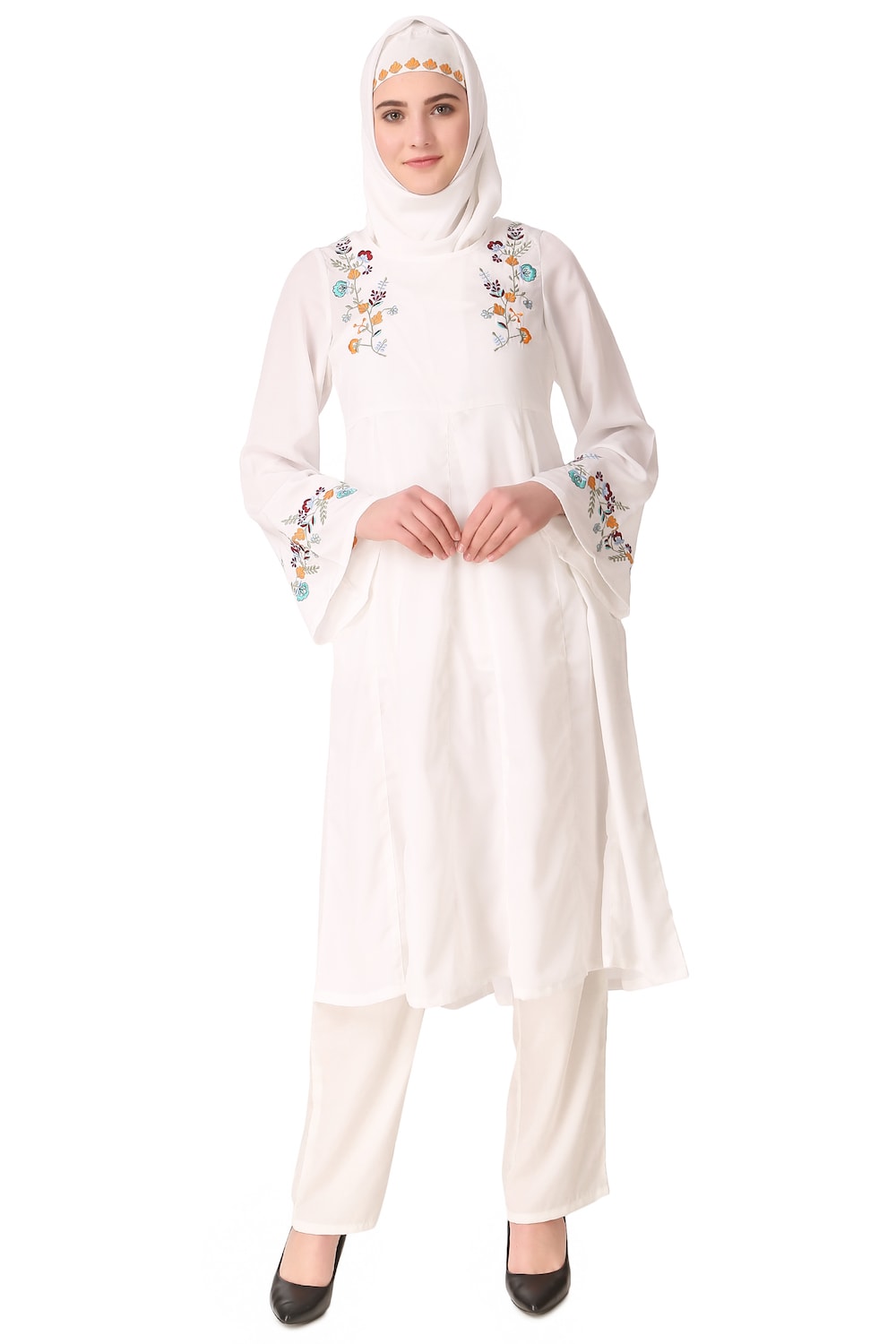 buy white salwar kameez online