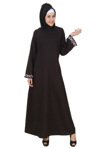 Abeedah Black Nida Abaya