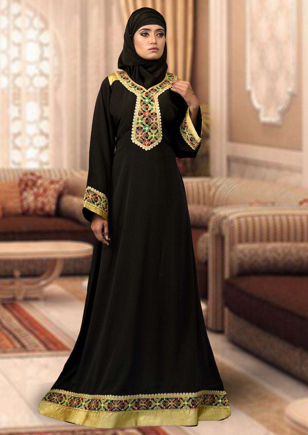 arabic style maxi dresses