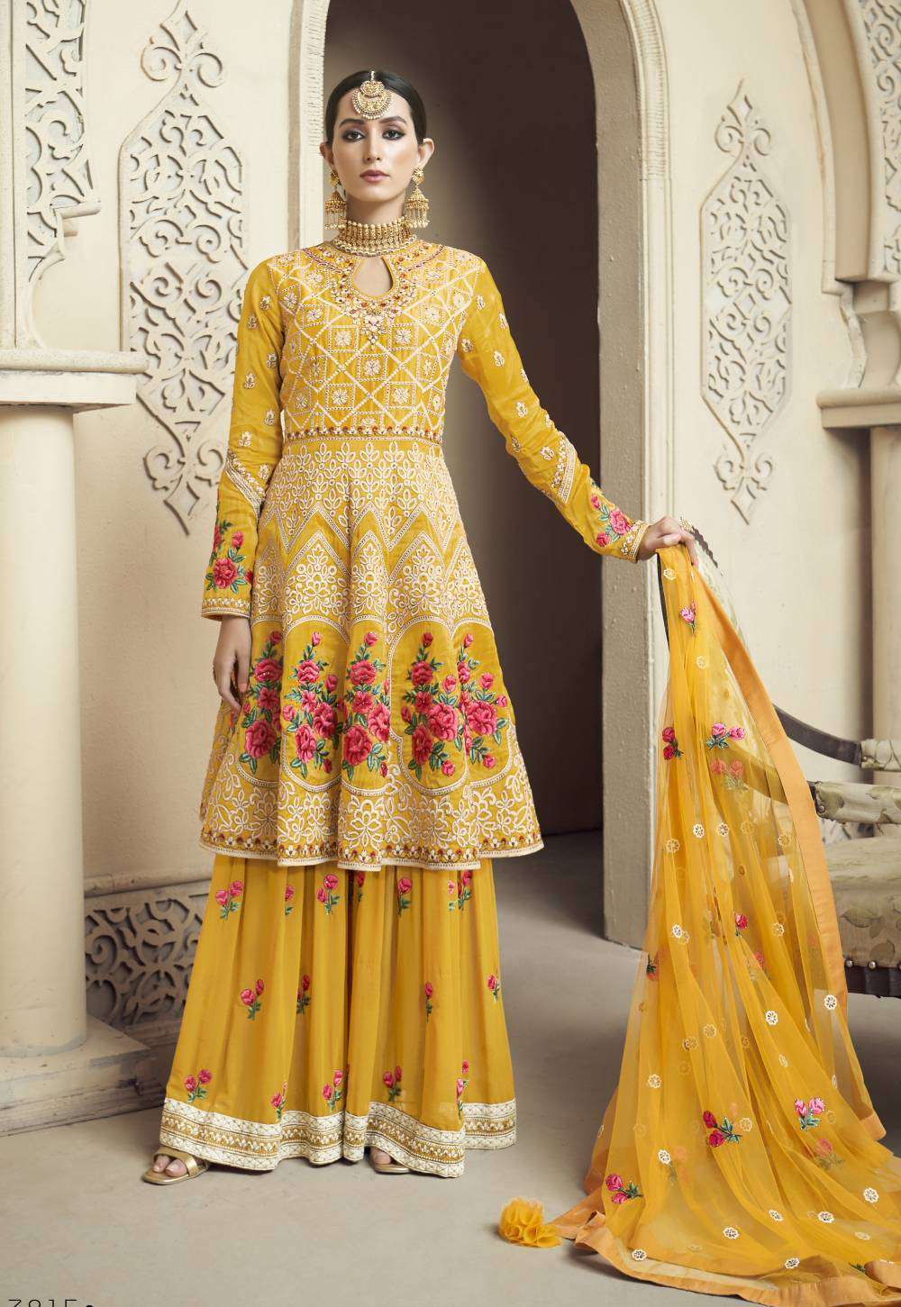 silk salwar suits online