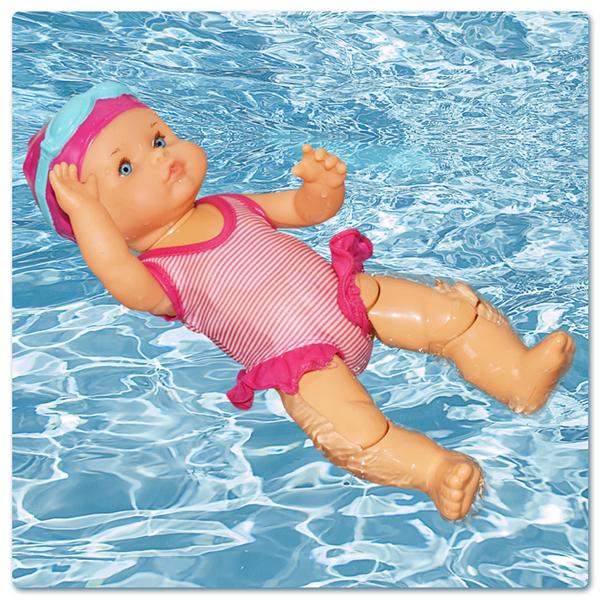 the swimming doll