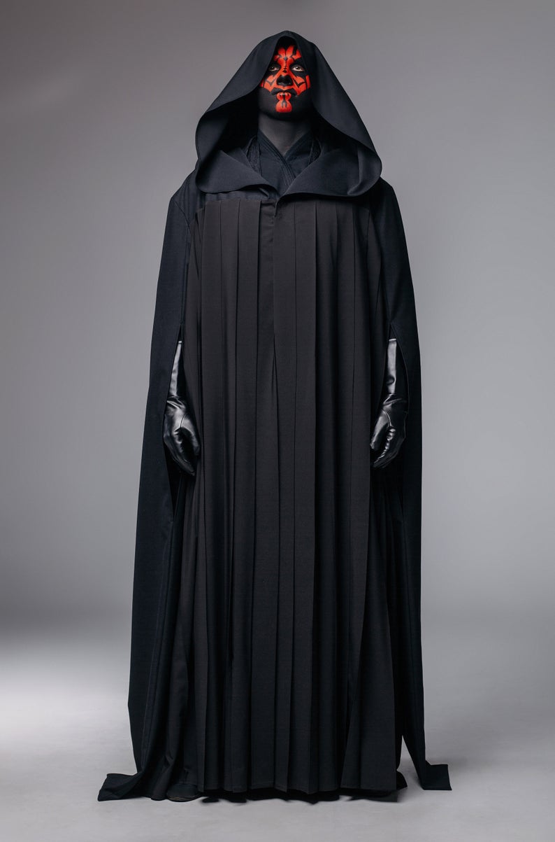 Schrijf een brief regiment aluminium Darth Maul Costume for Adult from Star Wars Full Sets Robe Tunic – MJcostume