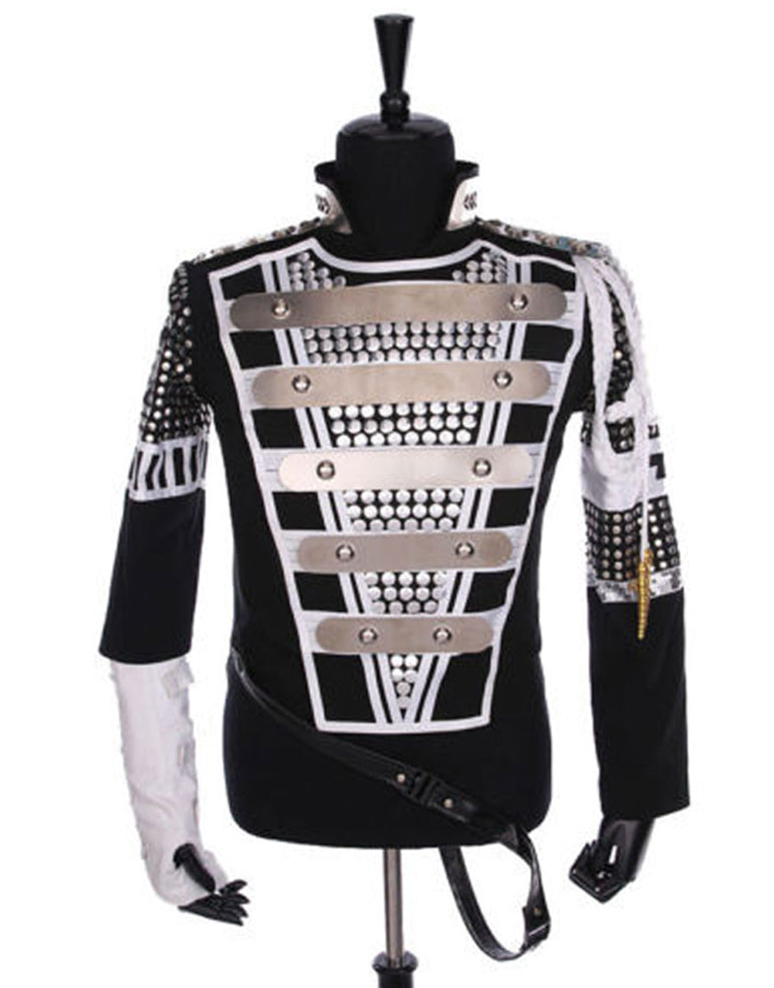 Kids/Men/Women Michael Jackson History Tour Outfit Black Jacket – MJcostume