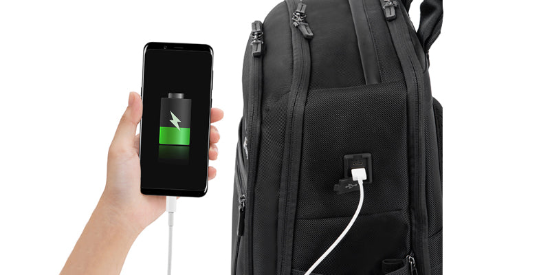 Αγοράστε Smart Bag Smart Women Backpack with Usb Charge Input