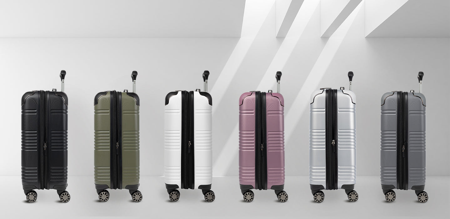 Set of 4 Lightweight Travel Luggage - Best Quality Suitcases