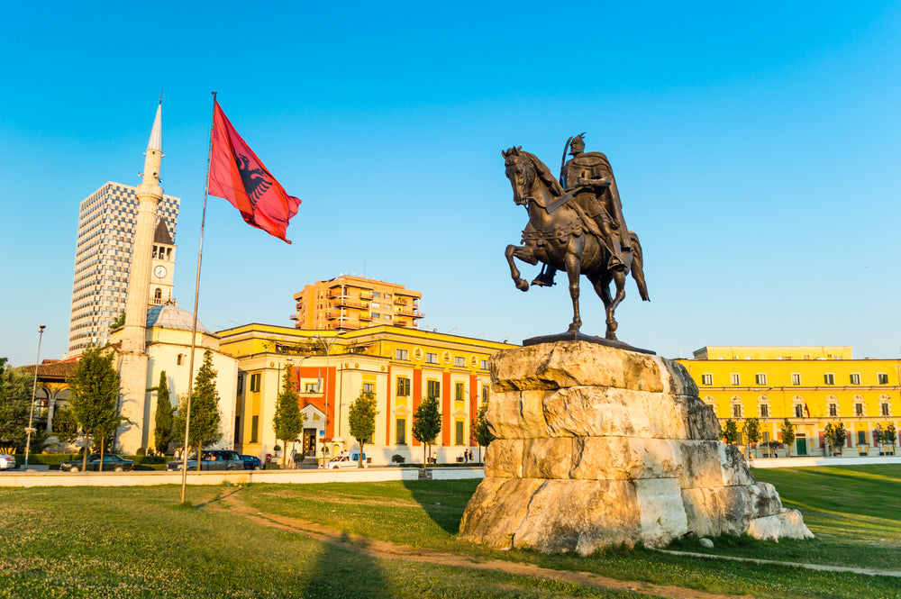 Parc Skanderbeg, Tirana Albanie