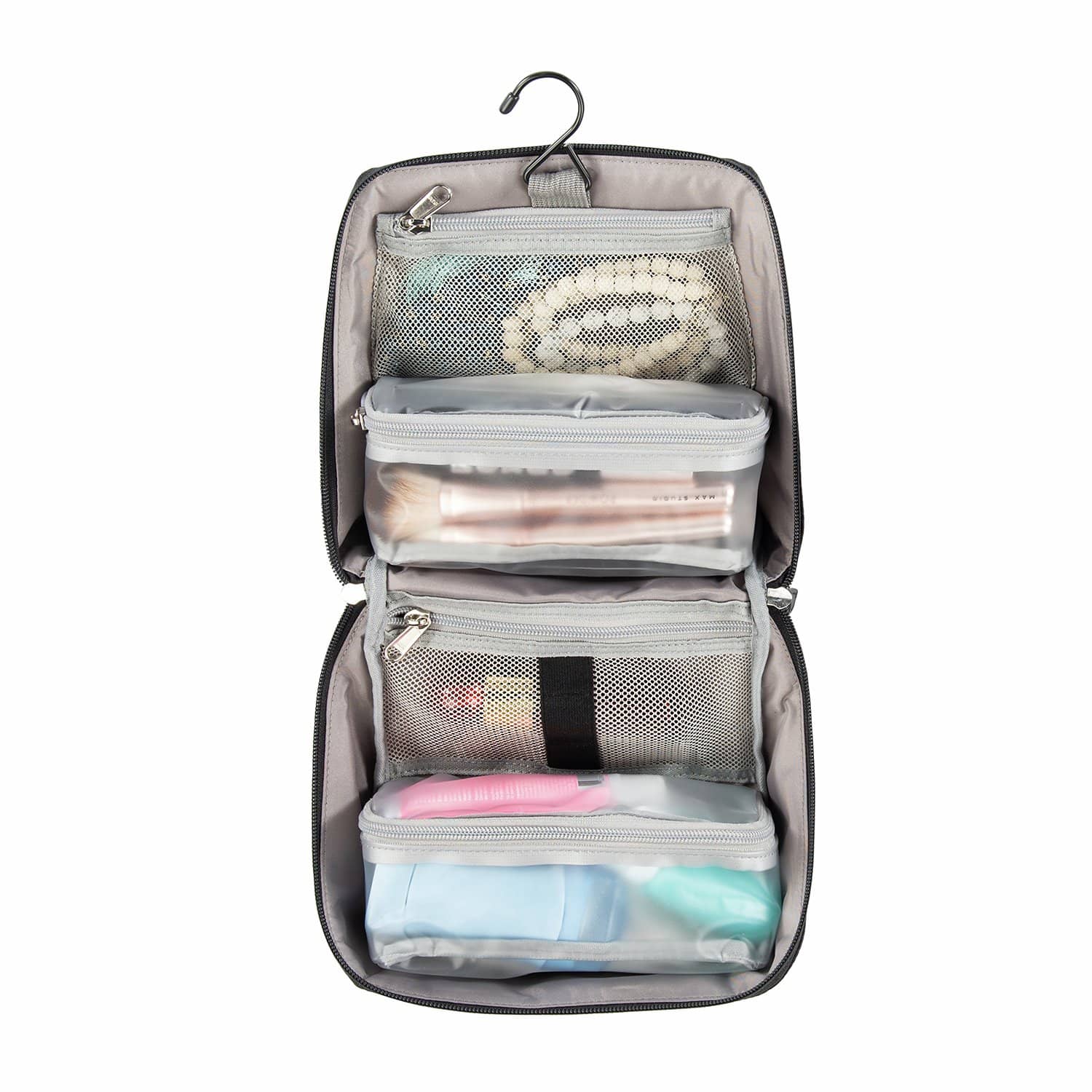 Travelpro Essentials Maxaccess Cubes Deluxe Hanging Toiletry Organizer in Black