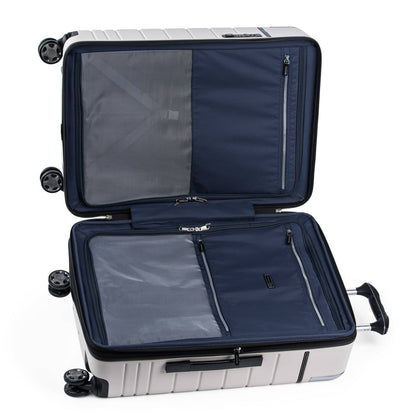 Checked Expanding Spinner Suitcase | Travelpro x Travel + Leisure